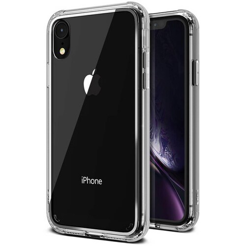 Funda VRS Crystal Chrome para Iphone XR Transparente