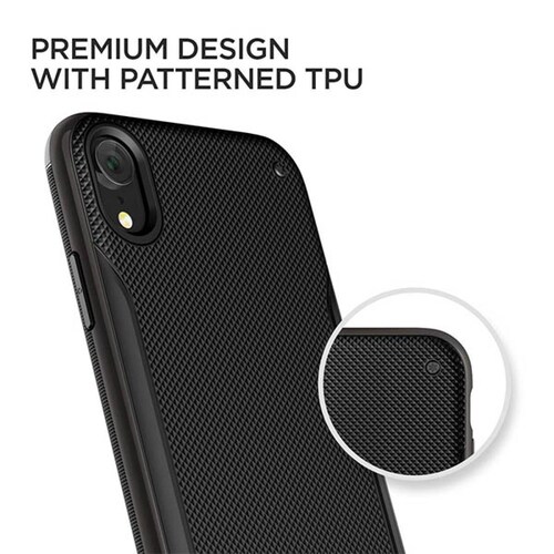 Funda VRS High Pro Shield para Iphone XR Negro