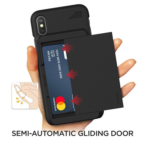 Funda VRS Damda Glide para Iphone Xs Max Negro