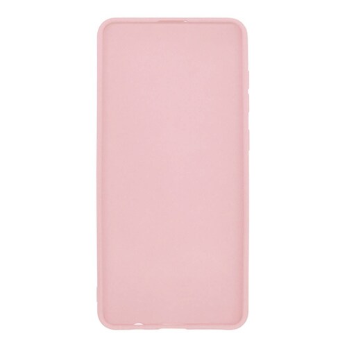 Funda Case de Silicon Suave Protector Acabado Mate para Motorola G7 | G7 Plus Rosa