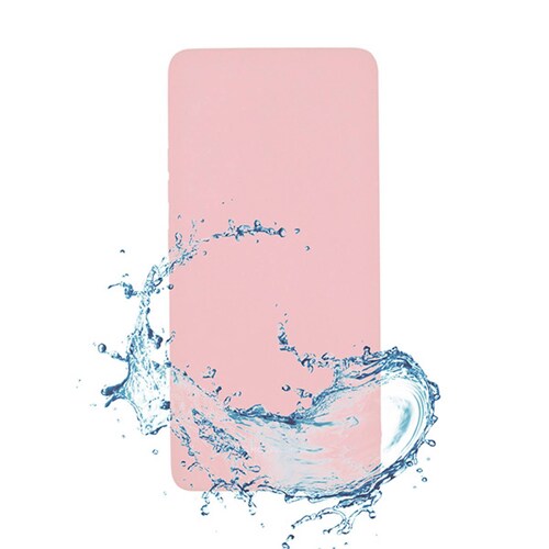 Funda Case de Silicon Suave Protector Acabado Mate para Motorola G7 | G7 Plus Rosa