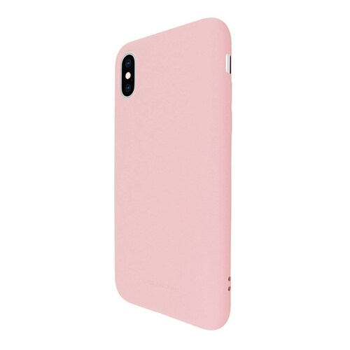 Funda Case de Silicon Suave Protector Acabado Mate para Apple iPhone X | Xs Rosa