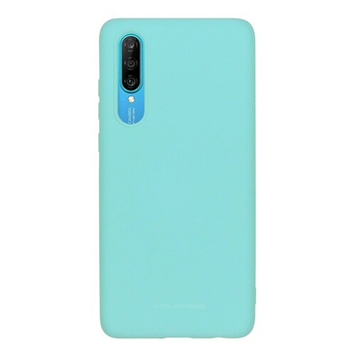 Funda Case de Silicon Suave Protector Acabado Mate para Huawei P30 Menta