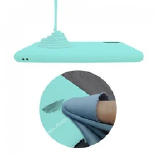 Funda Molan Cano Case De Silicon Suave Para Huawei Y9 2019 Menta
