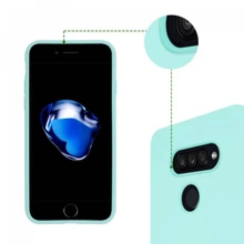 Funda Molan Cano Case De Silicon Suave Para Huawei Y9 2019 Menta
