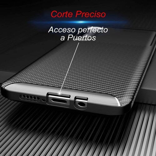 Atti Rugged Carbon Motorola Moto G50 4g Negro 1pz Mas Mica 9D