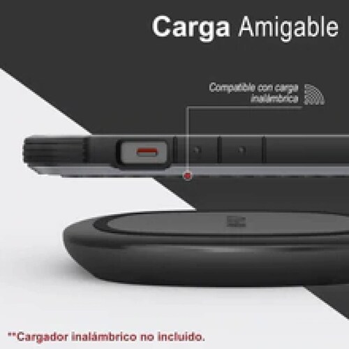 Raptic Defense Lux Funda Uso Rudo con Fibra Carbono Para iPhone XS Max