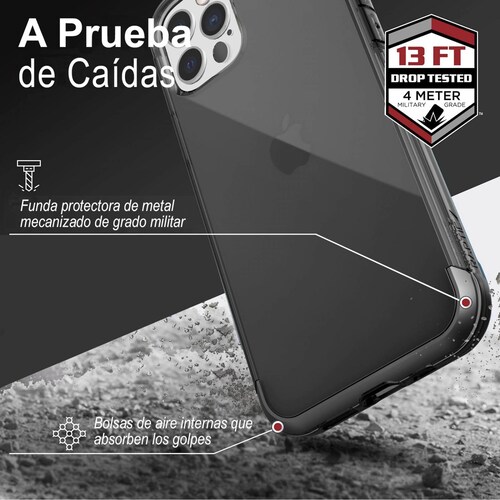 Raptic Air Funda Uso Rudo Transparente Para iPhone 13 – ATTI Funda