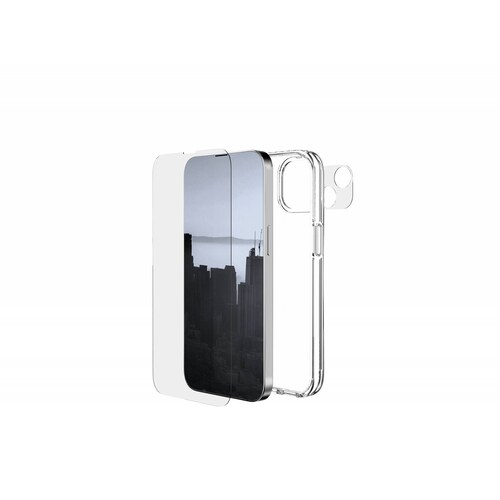 Raptic Case Funda Case Premium Pack Para iPhone 13 Mini Incluido 2 Micas