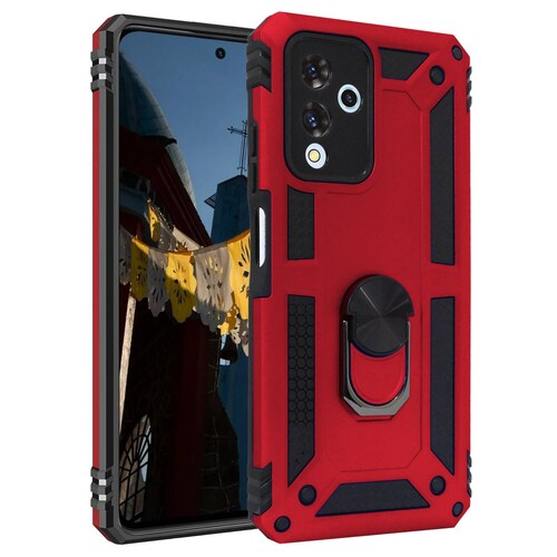 Funda Uso Rudo con Soporte de Anillo para Honor X8 – ATTI Funda