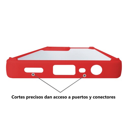 Funda De Acrigel Marco de Color Para Oppo Reno 6 Lite