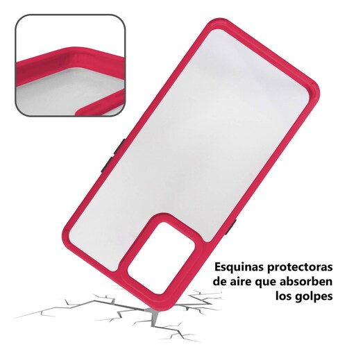 Funda De Acrigel Marco de Color Para Oppo Reno 6 Lite