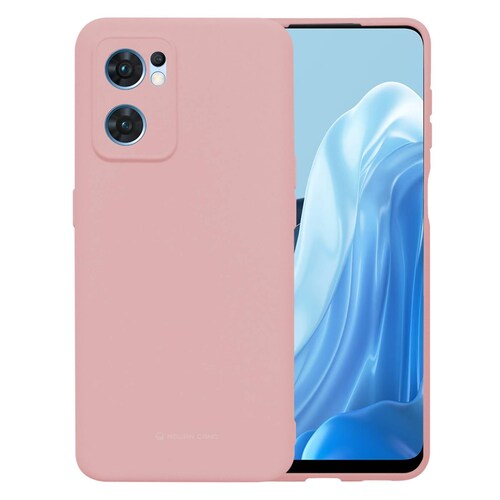 Funda De Silicón Suave Molan Cano Para Oppo Reno 7 5G Rosa