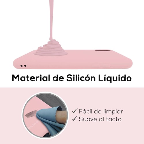 Funda De Silicón Suave Molan Cano Para Oppo Reno 7 5G Rosa
