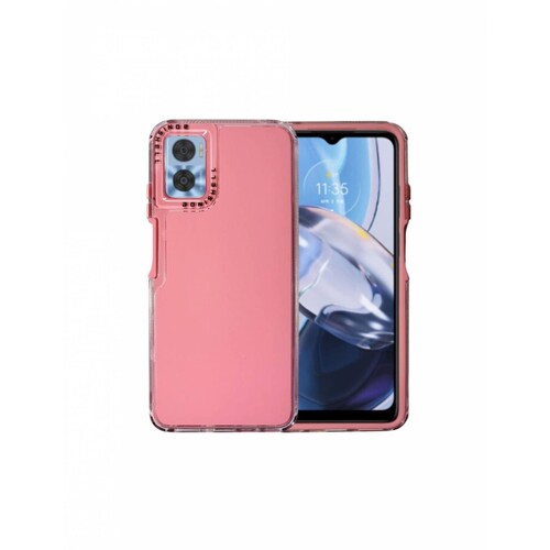 Funda Paint Uso Rudo Doble Capa Para Moto E22 / E22i