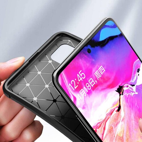 Funda Rugged Carbon Flexible para  Samsung S23 Ultra