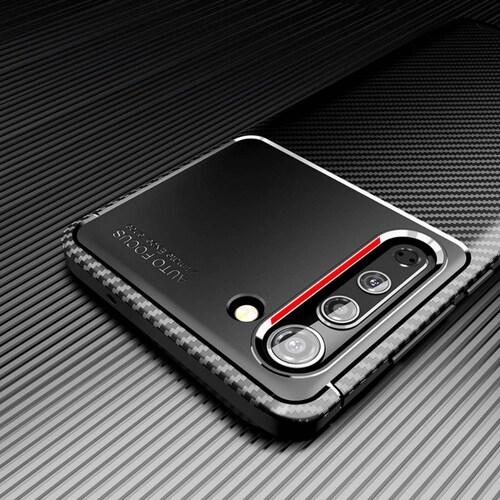 Funda Rugged Carbon Flexible para  Samsung S23 Ultra