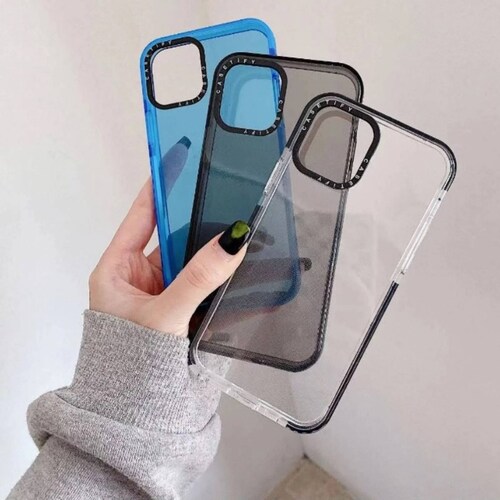 Funda Traslúcida Uso Rudo Rainbow para Oppo A57