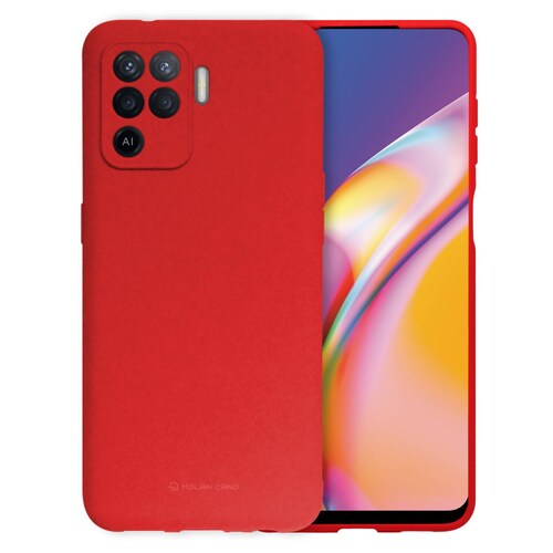 Funda de Silicon Suave Molan Cano para Oppo Reno 5 Lite