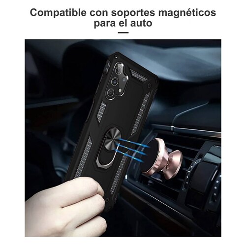 Funda Uso Rudo Con Anillo Capitán Para Vivo V25e