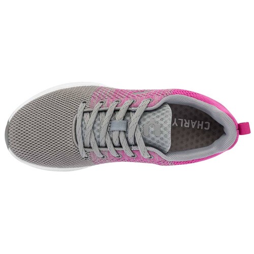 Tenis Charly 1049770 Gris 22 al 26