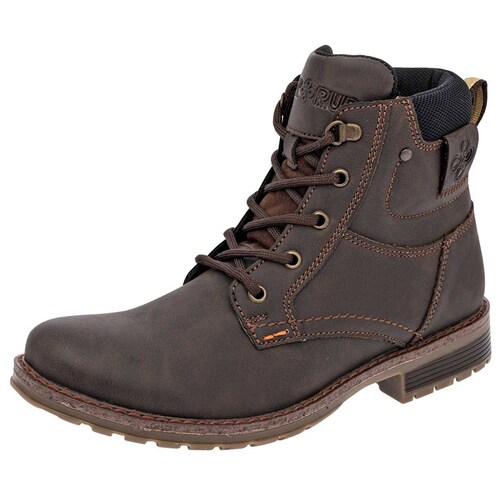 Bota y botin Jack rud 7575 Cafe 25 al 29 sin medios