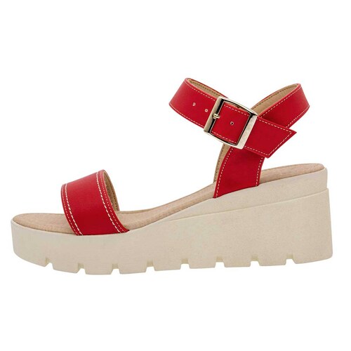 Sandalia Lady one Gr6247 Rojo 22 al 26 sin medios