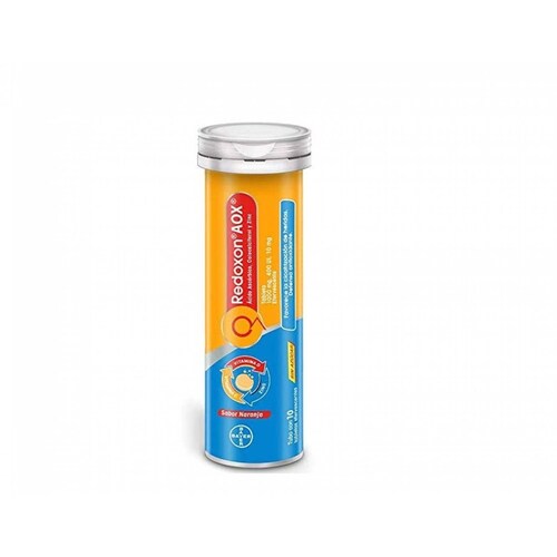 Redoxon AOX Vitamina C + Vitamina D + Zinc Sabor Naranja