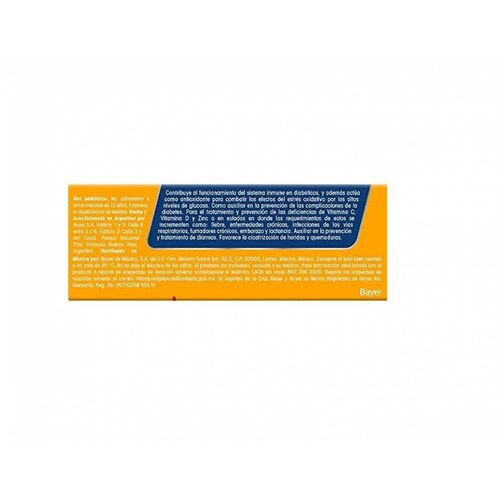 Redoxon AOX Vitamina C + Vitamina D + Zinc Sabor Naranja