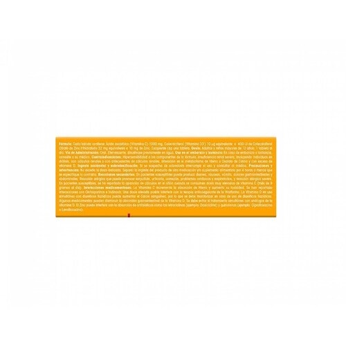 Redoxon AOX Vitamina C + Vitamina D + Zinc Sabor Naranja