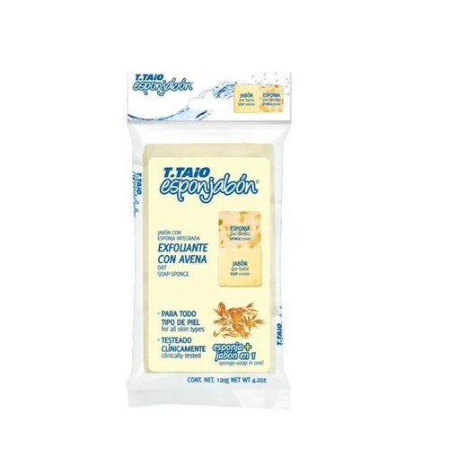 TTAIO ESPONJABON EXFOLIANTE AVENA