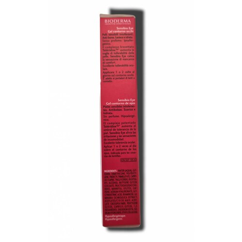 Sensibio Eye Contorno De Ojos Gel Piel Sensible Bioderma