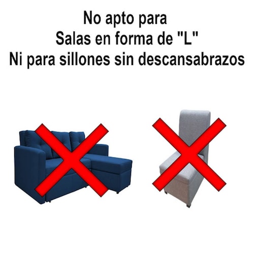 Cubresalas | Fundas Para Sillones | Juego Completo Naranja