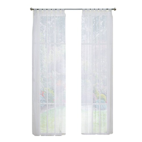 Cortinas Translucidas Largas | Blancas
