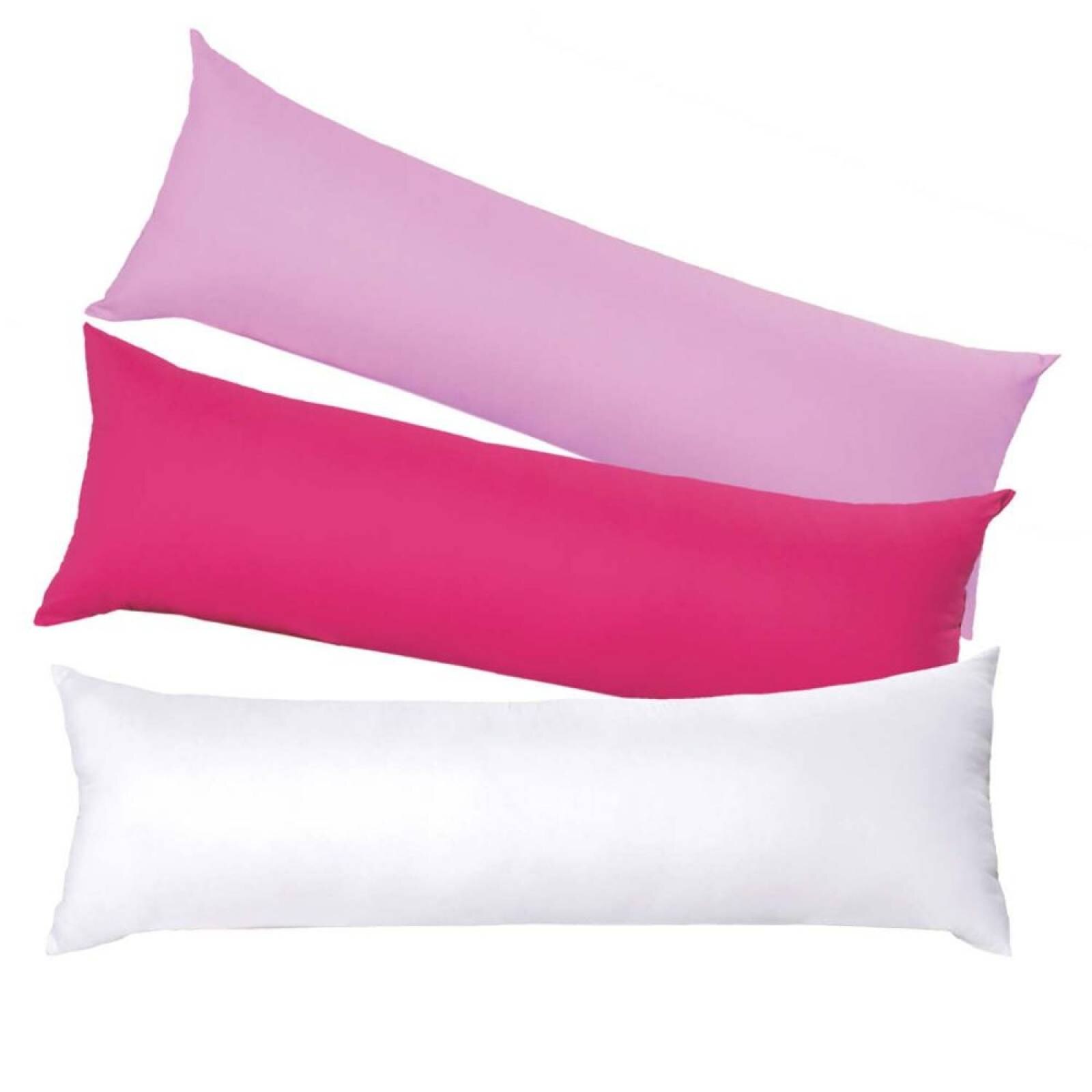 Almohada Abrazable Cuerpo Completo | 3 Fundas Incluidas |Rosa, Fiusha Y ...