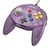 Control Tritube64 para Nintendo 64 N64 Morado Retro-Bit
