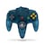 Control para Nintendo 64 N64 Verde azulado Tecknogame