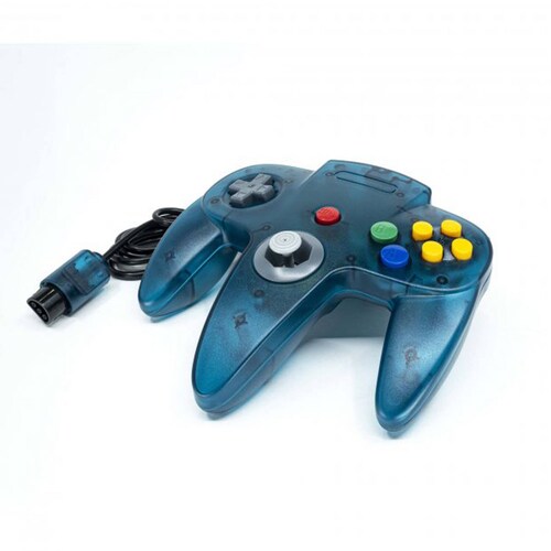 Control para Nintendo 64 N64 Verde azulado Tecknogame