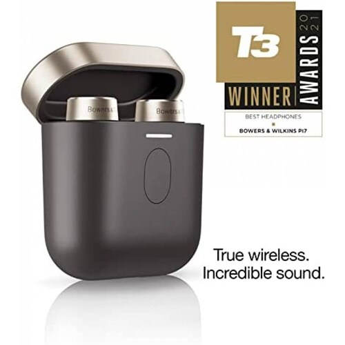 Audifonos Bluetooth Bowers & Wilkins Pi7 Hi-Fi -Dorado