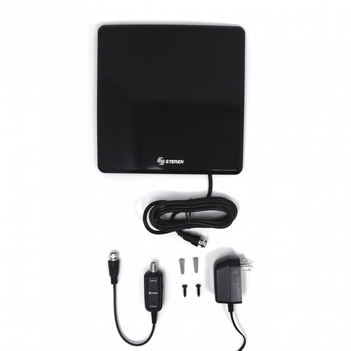 Antena HDTV Ultra Plana Cuadrada