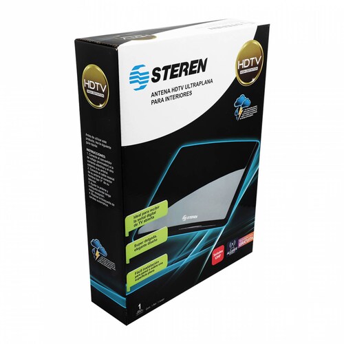 Antena HDTV Ultra Plana Cuadrada