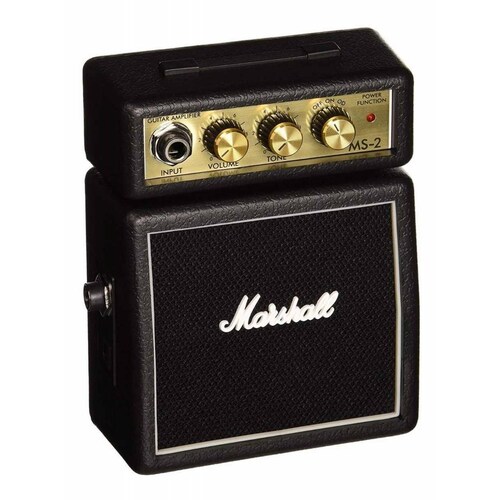 Mini Amplificador De Guitarra  Marshall Ms-2 