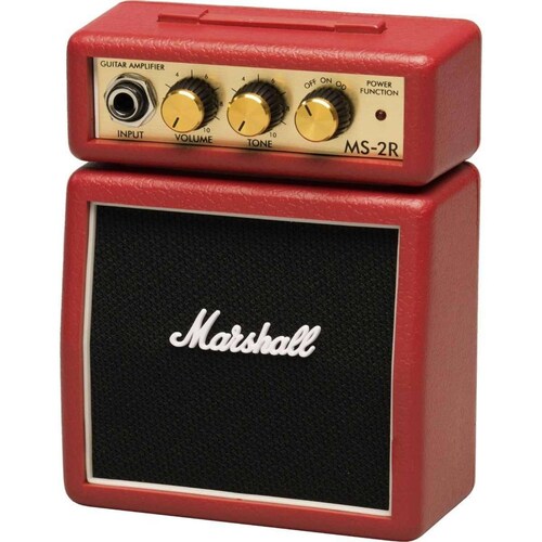 Mini Amplificador De Guitarra  Marshall Ms-2 