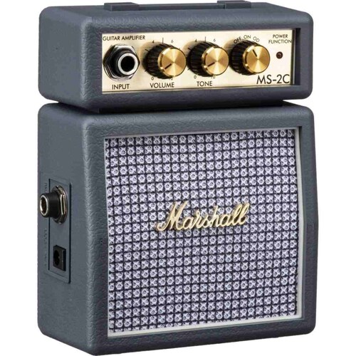 Mini Amplificador De Guitarra  Marshall Ms-2 
