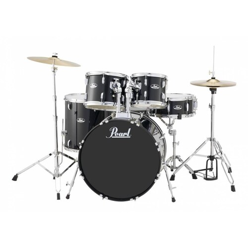 Bateria Roadshow Pearl Con Platillos Banco Baquetas 