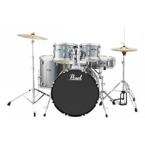 Bateria Roadshow Pearl Con Platillos Banco Baquetas 