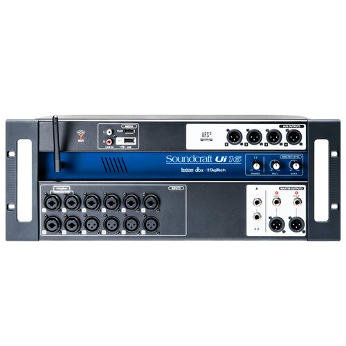 Mezcladora digital, tipo rack 16 canales   UI-16 
