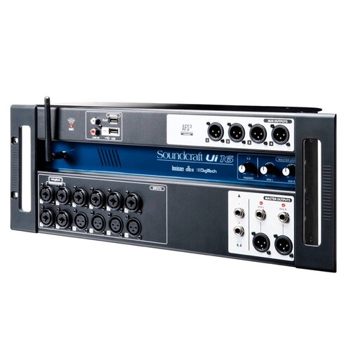 Mezcladora digital, tipo rack 16 canales   UI-16 