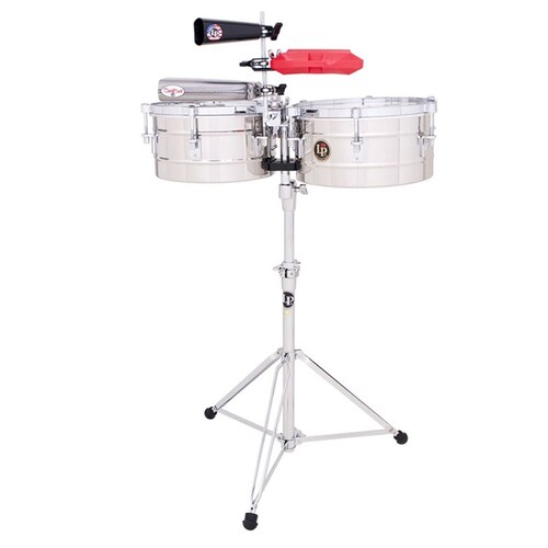 Timbales serie Prestige de 14" & 15" STAINLESS  LP1415-S 