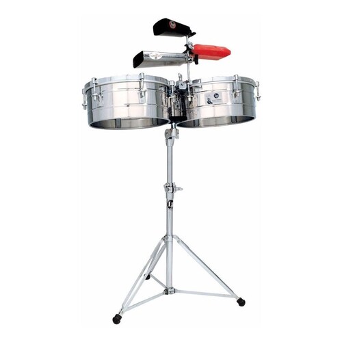 Timbales serie Prestige de 14" & 15" STAINLESS  LP1415-S 